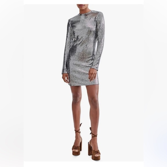 NWT|| 7 For All Mankind Sparkle Dress in size XS - Picture 1 of 10